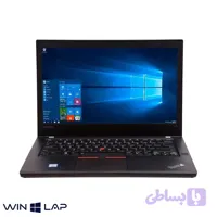 لپ تاپ LENOVO مدل THINKPAD T470s – 14 inch – پردازنده Core i7-7600U – گرافیک Intel HD حافظه RAM 8GB حافظه هارد SSD 256GB
