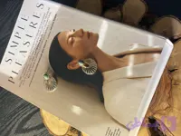 گوشواره مدرن سنگ سبز مات