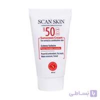 اسکن اسکین ضدآفتاب پوست خشک بی رنگ