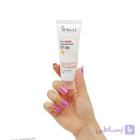 کرم ضد آفتاب SPF60 رنگ برنزه سی گل