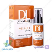 کرم ژل روشن کننده پوست ملالیفت فورت درمالیفت