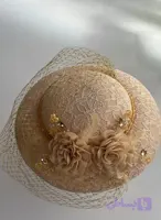 کلاه آیدا دانتل دو‌گل اماده