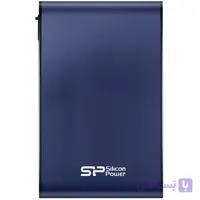 هارد اکسترنال سیلیکون پاور مدل Armor A80 ظرفیت یک ترابایت دارای رابط USB Type-A 3.2