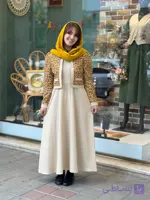 ست پنبه کرم آجری(نارنجی)