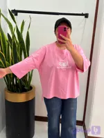 تیشرت نخ پنبه بالنسیاگا ☘️