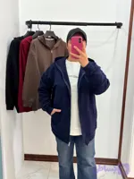 سویشرت کلاه دار قواره دار ترمه ☘️