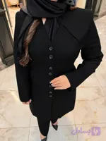 مانتو شلوار اداری ترنج کد 3030 قد 110