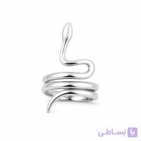 انگشتر نقره زنانه مدل مار مینیمال و شیک وارداتی تک نسخه مخصوص خاص پسندان