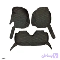 کفپوش چرم 6 بعدی گلدوزی شده شاهین