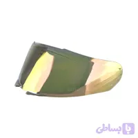 طلق کلاه کاسکت فابریک F20 - طلایی