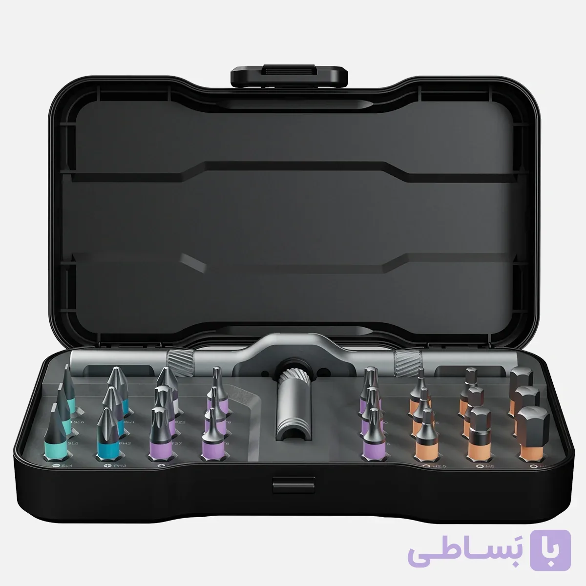 ست آچار و پیچ‌گوشتی ۲۴ عددی شیائومی مدل ATuMan RS1 ratchet screwdriver set