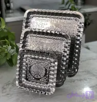 سینی مربع طرح مس