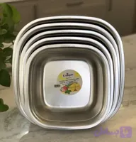 سرویس لگن ۵ پارچه مربع یونیک