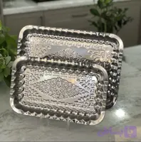 سینی مستطیل طرح مس