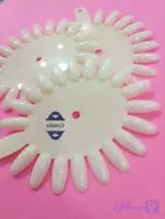 پالت طراحی ناخن دایره ای ( خورشیدی ) (Nail Palette) بسته 10 عددی - فروشگاه آرایشی سالنی