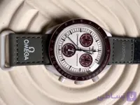 ساعت مچی مردانه/ زنانه امگا سواچ مدل پلوتون Omega Swatch Mission to Pluto مستر کوالیتی ؛ بسیار سبک و راحت و جذاب
