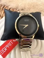 ساعت مچی مردانه اسپریت بند استیل رزگلد مشکی مدل 5053G