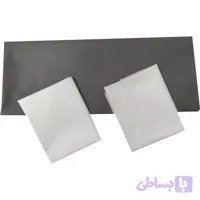 سرویس ملحفه یکبار مصرف مدل D160200gray دو نفره سه تکه