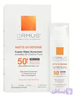 ضدآفتاب پوست چرب فلوئیدی مات SPF50 اورموس
