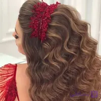 ریسه مو تل مجلسی قرمز