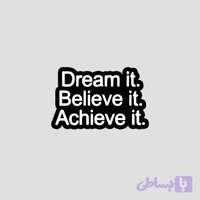استیکر تکی روکش لمینت سایز ۳×۵