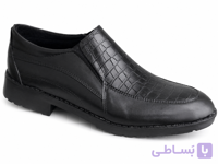 کفش مجلسی مردانه چرم صنعتی مدل بدون بند کد ۱۰۴