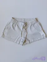 شلوارک زنانه لینن برند OLD NAVY استوک اورجینال رنگ سفید