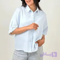شومیز کمینو آستین کوتاه کریستال -61618