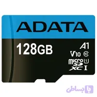 کارت حافظه میکرو اس دی ای دیتا ا ADATA 128GB UHS I Class10 R100W25 Micro SD Card