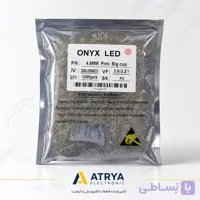 ال ای دی کلاهی دوچیپ صورتی ONYX | LED صنعتی پرنور با کیفیت تضمین‌شده