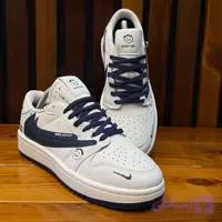 کتونی نایک تراویس سوپریوم سفید سرمه ای (Nike Travis Supreme)
