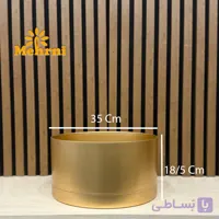 گلدان بنسای بلند دهنه 25 سانتیمتر(کد 153/25)