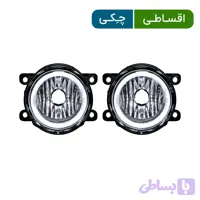 مه شکن جلو 207 و L90 دیلایت دار (سفید ) - اصلی (جفت چپ وراست)