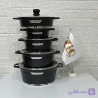 سرویس قابلمه زیو 10 پارچه سایز (20,24,28,32,28) مدل 7145
