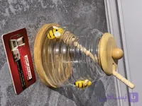 ظرف عسل پیرکس مدل زنبور عسل