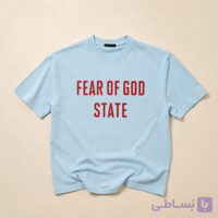 تیشرت مدل FEAR OF GOD باکسی مردانه ترند