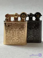 فندک گازی سنگی لایتر (LIGHTER) طرح کنستانتین براق در دو رنگ طلایی و مشکی | فروشگاه بارزار
