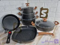 سرویس قابلمه گرانیت اویز مدل السا 10 پارچه
