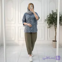 شومیز زنانه ، شومیز جلو دکمه کسمه