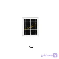 پنل خورشیدی 5 وات پلی کریستال