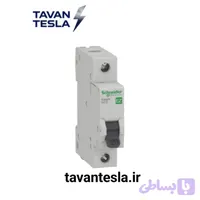 فیوز مینیاتوری اشنایدر تک پل ۴ آمپر کد فنی : EZ9F43104