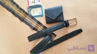 ست چرمی مردانه ۲تکه (کیف جیبی ، کمربند)
