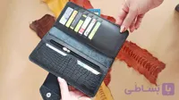 کیف کتی چرم مردانه (جای گوشی روی کار)