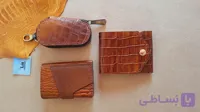 ست چرمی مردانه ۳تکه (کیف جیبی، کیف ریموت و کلید، جاکارتی پینترستی)