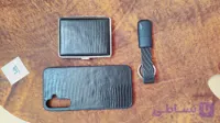 ست چرمی مردانه ۳تکه  (گارد موبایل، فندک،جاسیگاری)