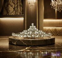 نیم تاج عروس آرمینا (دستساز)