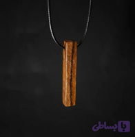 گردنبند چوبی مینیمال