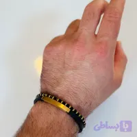 دستبند چرم دو تکه طرح Rolex