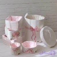 نظم دهنده سیسمونی قیطان دوزی Lovely basket (پاپیون و برگ)
