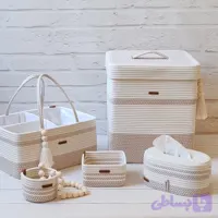 نظم‌دهنده سیسمونی قیطان دوزی Lovely basket ( طرح آوید)
